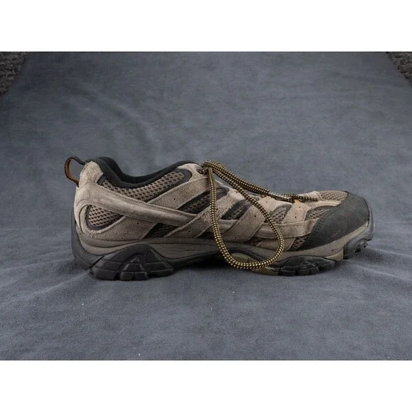 Merrell Hiking Shoes Mens 10.5 Wide Brown Moab 3 Suede Mesh Upper Gorpcore Trail - Picture 10 of 11